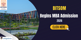 BITSOM Begins MBA Admission 2026